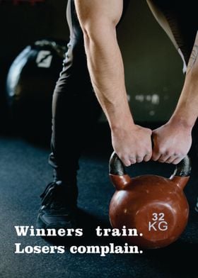 Winners train