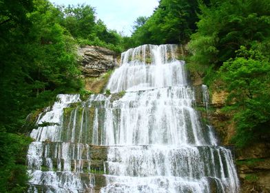 Eventail Cascade Jura