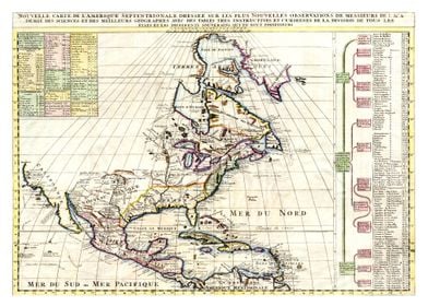 Map of North America