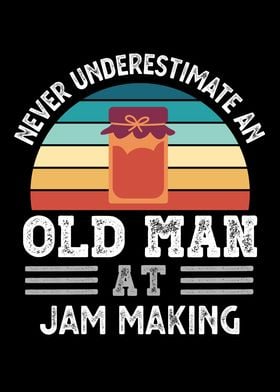 Old Man at Jam making