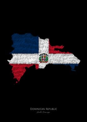 Dominican Republic Flag Ma