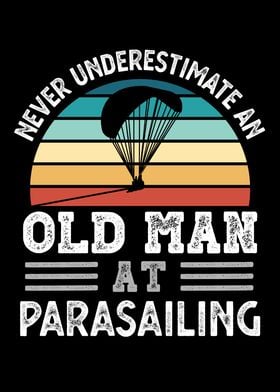 Old Man at Parasailing