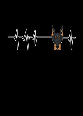 Dog Heartbeat Doberman