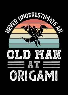 Old Man at Origami Fathers