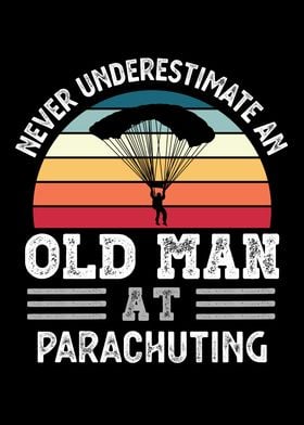 Old Man at Parachuting