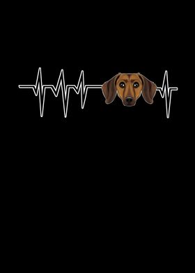 Dog Heartbeat Dachshund