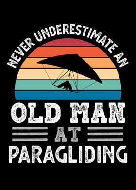 Old Man at Paragliding