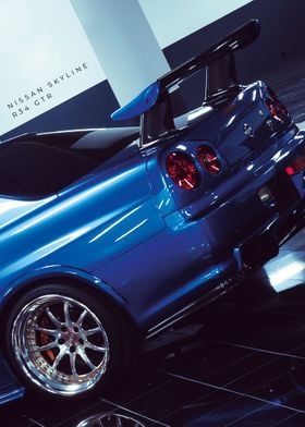 Nissan Skyline R34 GTR 09