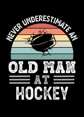 Old Man at Hockey Fathers