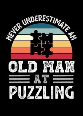 Old Man at Puzzling