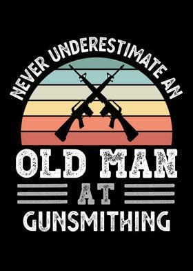 Old Man at Gunsmithing