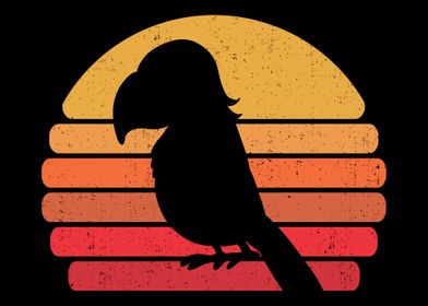 Retro Parrots Vintage