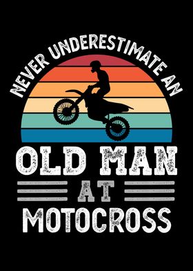 Old Man at Motocross