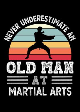 Old Man at Martial Arts