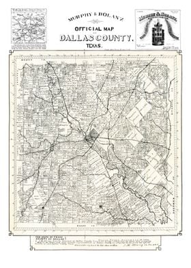 Dallas county map