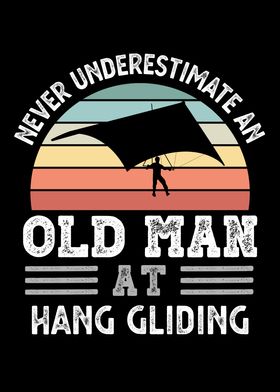 Old Man at Hang Gliding