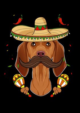 Cinco De Mayo Vizsla