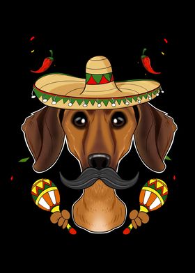 Cinco De Mayo Dachshund