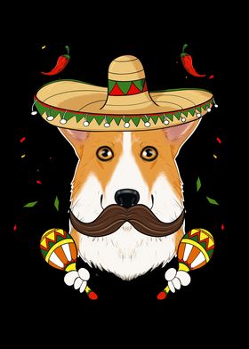 Cinco De Mayo Welsh Corgi