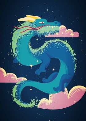 Oriental Fantasy Dragon