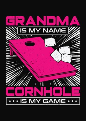 Cornhole Grandma Design