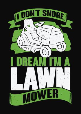 Lawn Mower Gardener Design