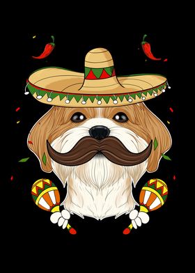 Cinco De Mayo Shih Tzu