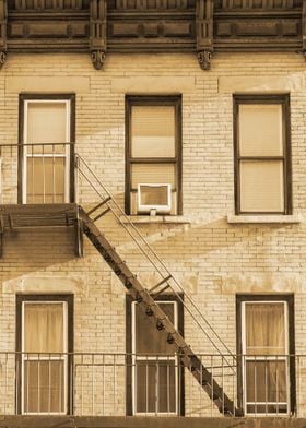 New York City Sepia