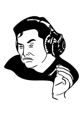 Elon Line Art Minimal