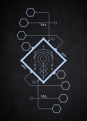 Alchemy Cyber Helix Blue