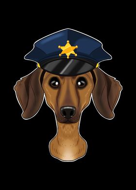 Police Dachshund Canine