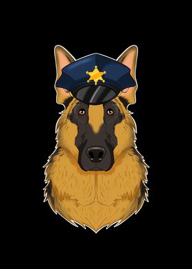 Police German Shepherd