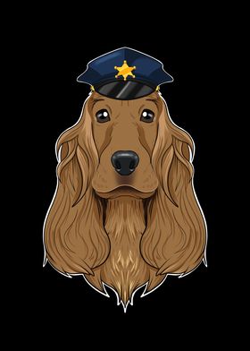 Police Cocker Spaniel