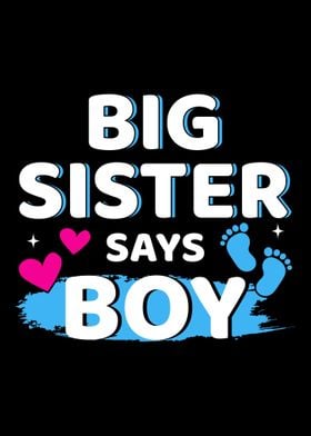 Gender reveal sister says 