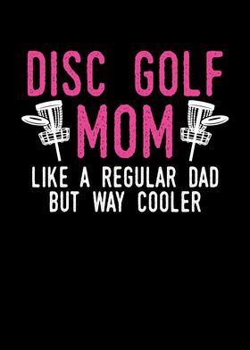 Disc golf mom