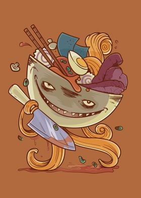 Ramen Monster Knife