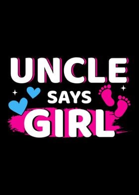 Gender reveal uncle says g