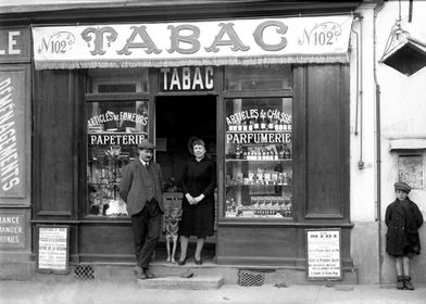 Vintage Tobacco shop
