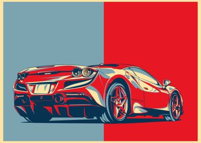 Sport Cars Abstract Backgr