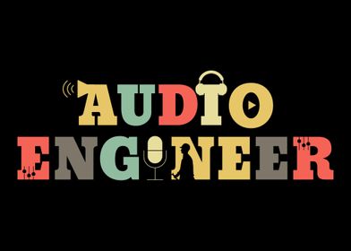 Retro Sound Audio Engineer