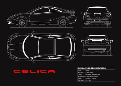 The Celica T230 Blueprint