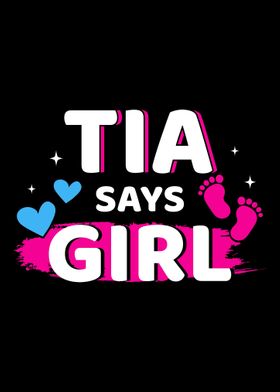 Gender reveal tia says gir