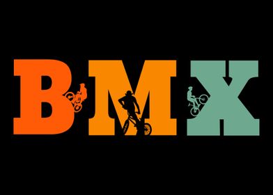 Retro BMX Biking Biker