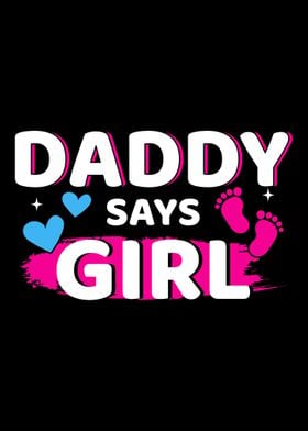 Gender reveal daddy says g