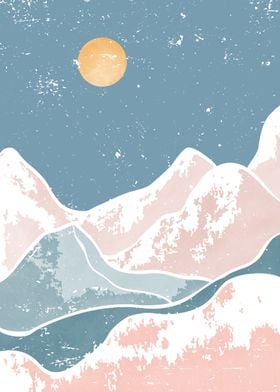 MOUNTAIN AND THE MOON