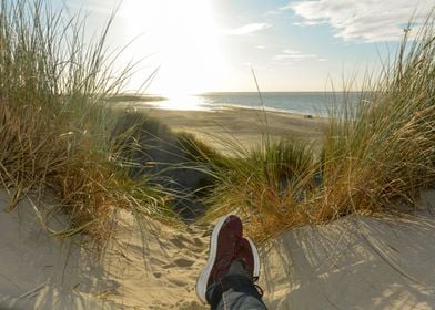 Relax on the beach 