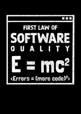 First Law Of Software