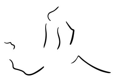 Erotic Line Art Minimal