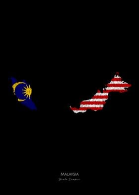 Malaysia Line Art