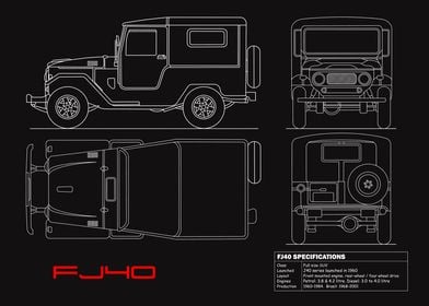 Land Cruiser Blueprint